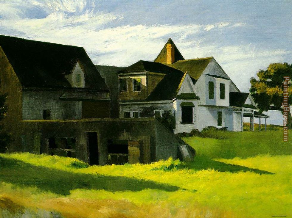 Cape Cod Afternoon painting - Edward Hopper Cape Cod Afternoon art painting